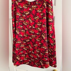 Unlined Ann Taylor midi skirt